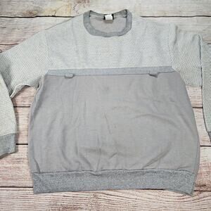 Vintage Runner Up Sweatshirt 1980s Size Medium Made In USA Stained